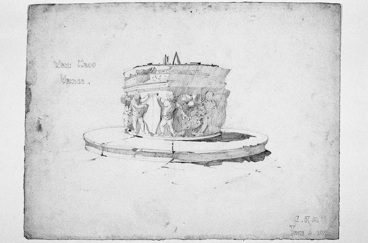 Well Head, Venezia, 1891 av Charles Rennie Mackintosh