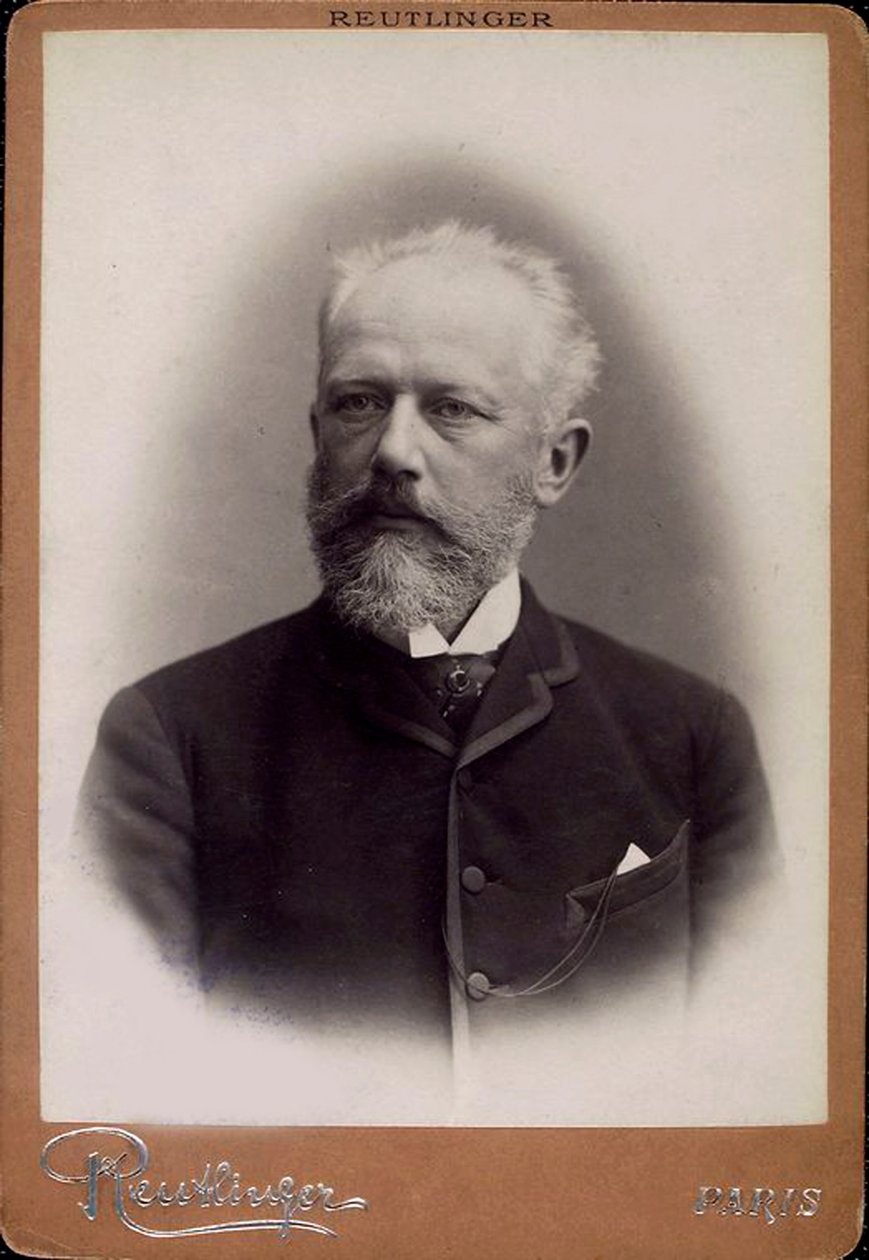 Peter Ilich Tchaikovsky , russisk komponist, sent på 1800-tallet av Charles Reutlinger