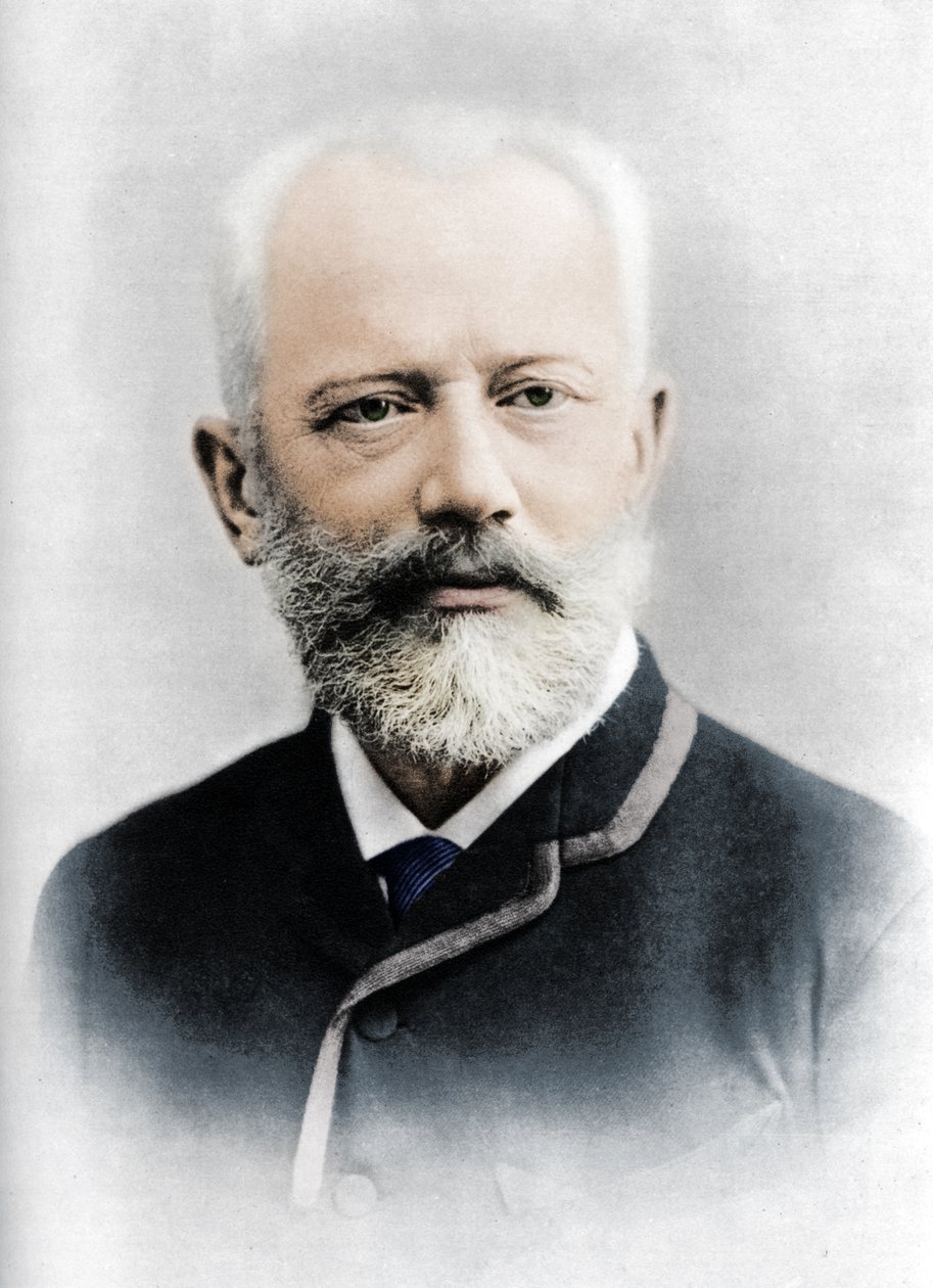 Pjotr Iljitsj Tsjaikovskij 1840 - 1893, russisk komponist av Charles Reutlinger