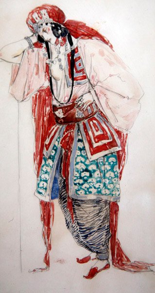 Orientalsk kostyme av Charles Ricketts