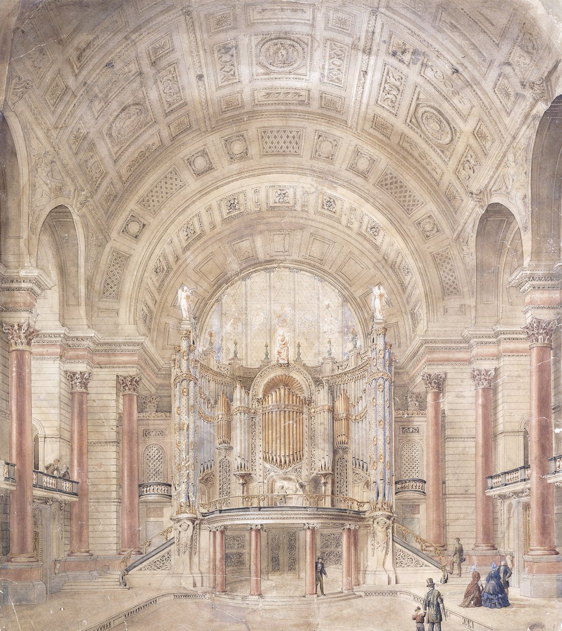 Interiøret i Great Hall, St George