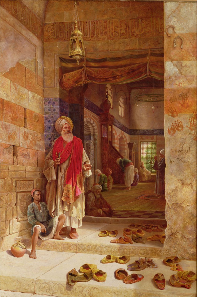 I profetens navn, Alms! 1877 av Charles Robertson
