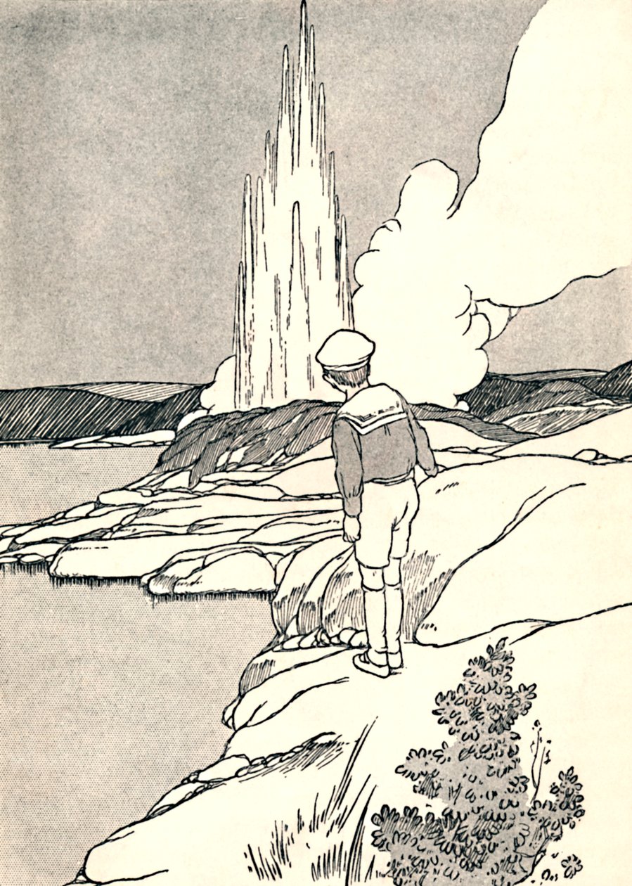 En geyser, 1912 av Charles Robinson