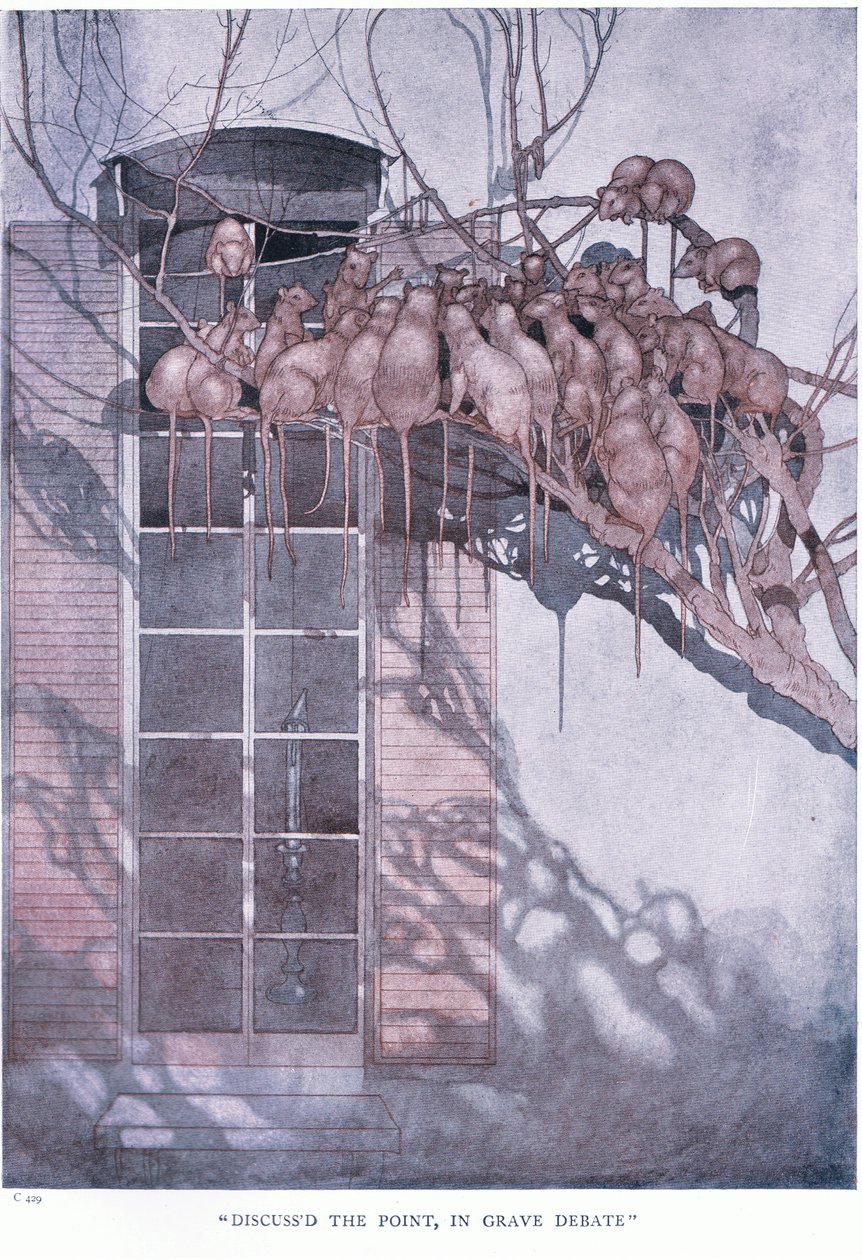 Diskuterte poenget, i stor debatt, 1930-tallet av Charles Robinson