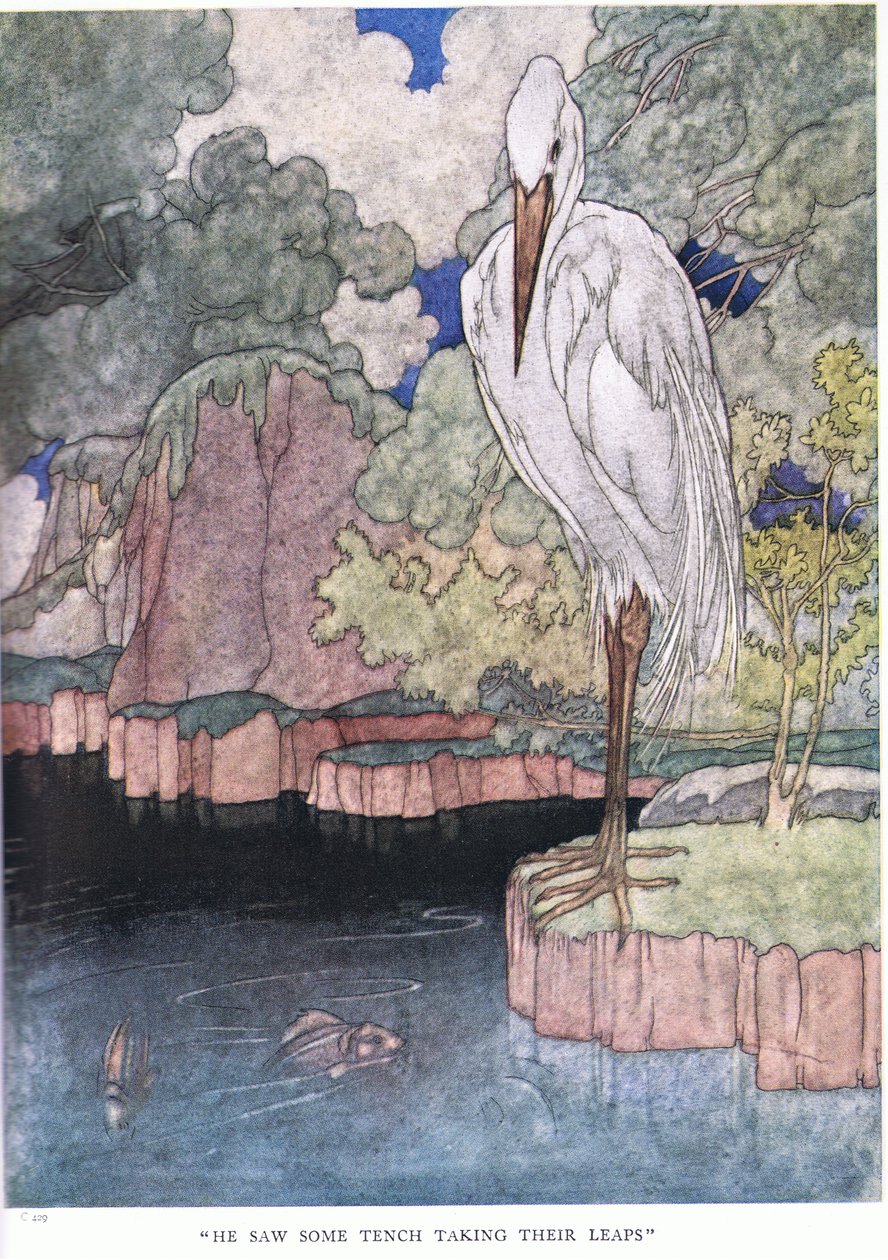 Han så noen Tench ta sprangene sine på 1930-tallet av Charles Robinson