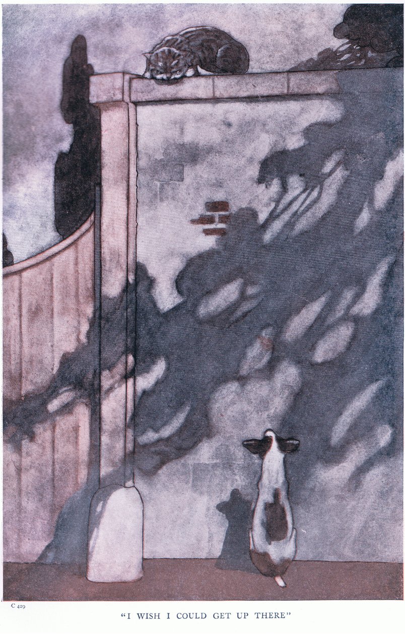 Jeg skulle ønske jeg kunne sette meg der., 1930-tallet av Charles Robinson