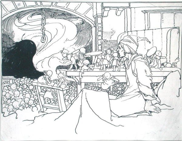 The Furious Host, illustrasjon fra 