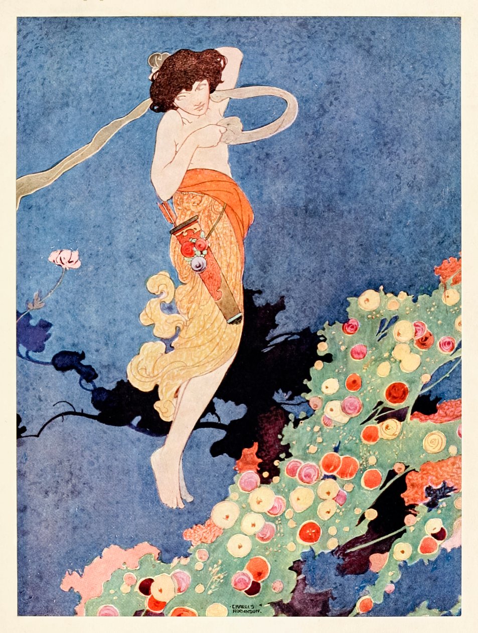 "The Longing the Cannot be Uttered (aka The Blossom)" i The Songs and Sonnets of William Shakespeare av Charles Robinson
