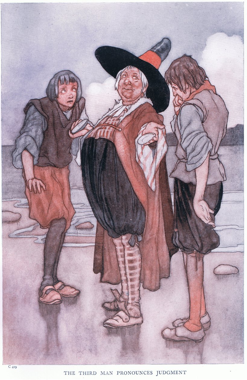 Den tredje mannen avsier dom, 1930-tallet av Charles Robinson