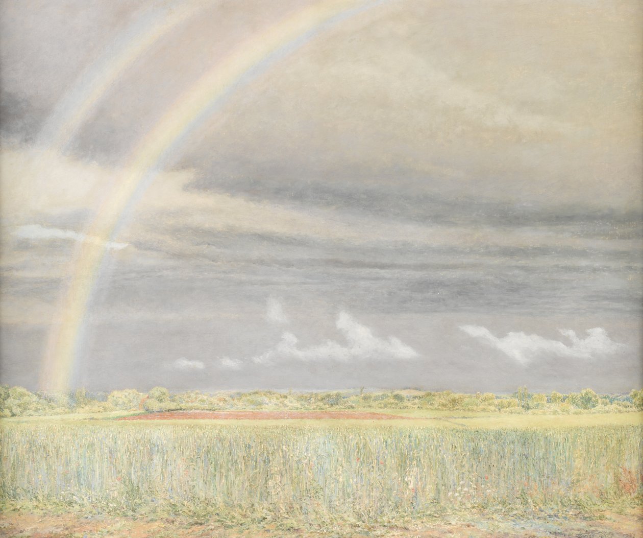 Regnbuen (olje på plate) av Charles Robinson Sykes