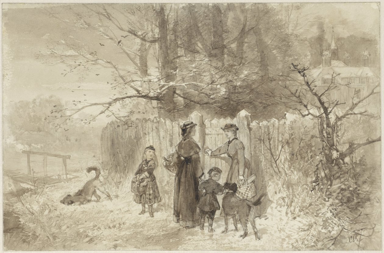 Vinteren av Charles Rochussen