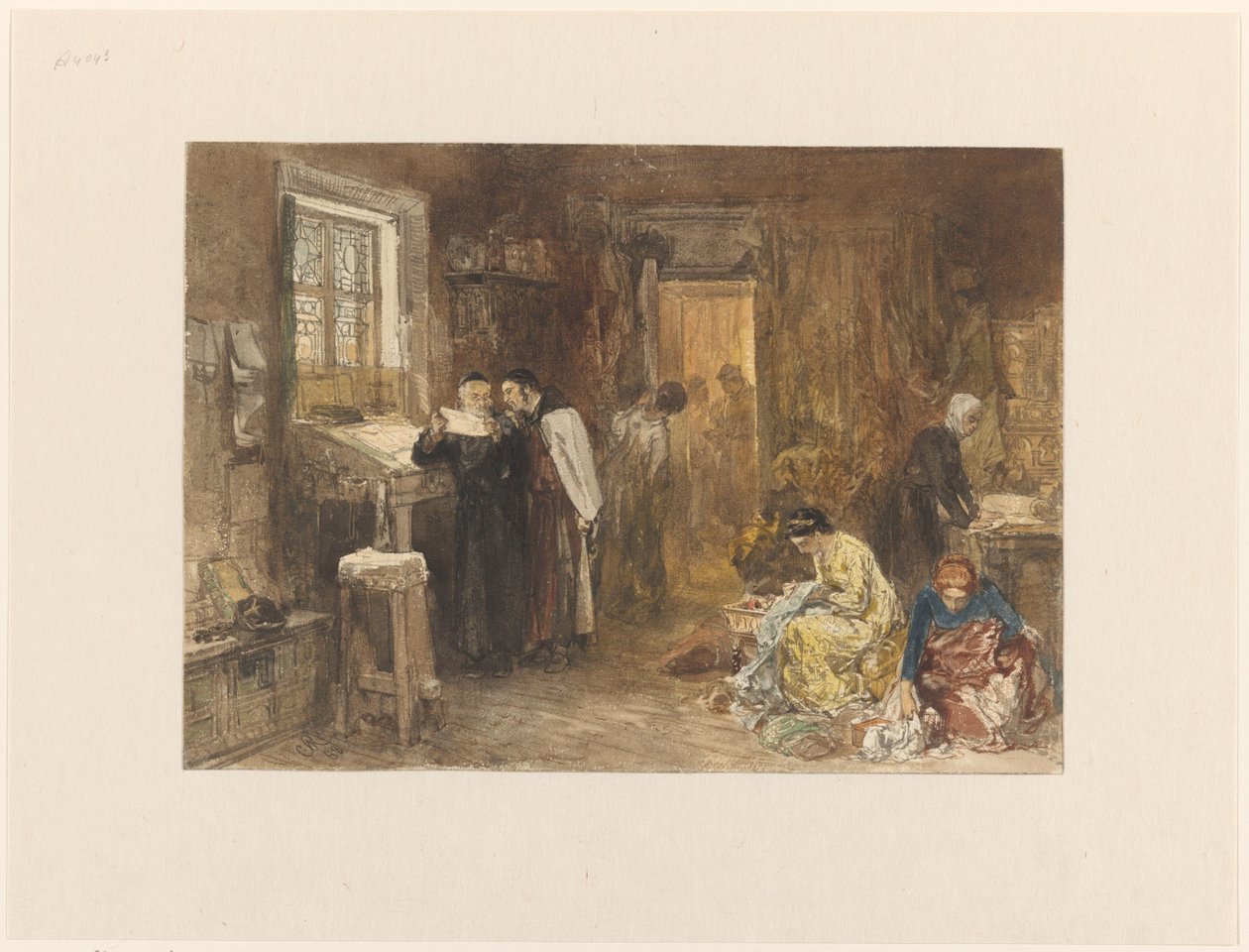 jødiske bankfolk av Charles Rochussen