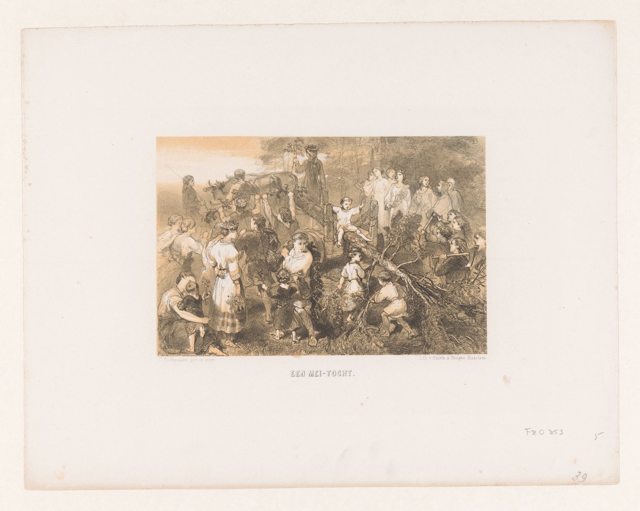 mai festival En mai-tur (tittel på objekt) av Charles Rochussen
