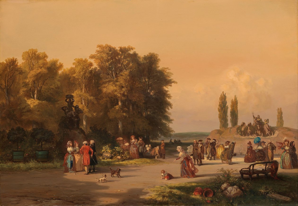 Park i nærheten av Paris av Charles Rochussen