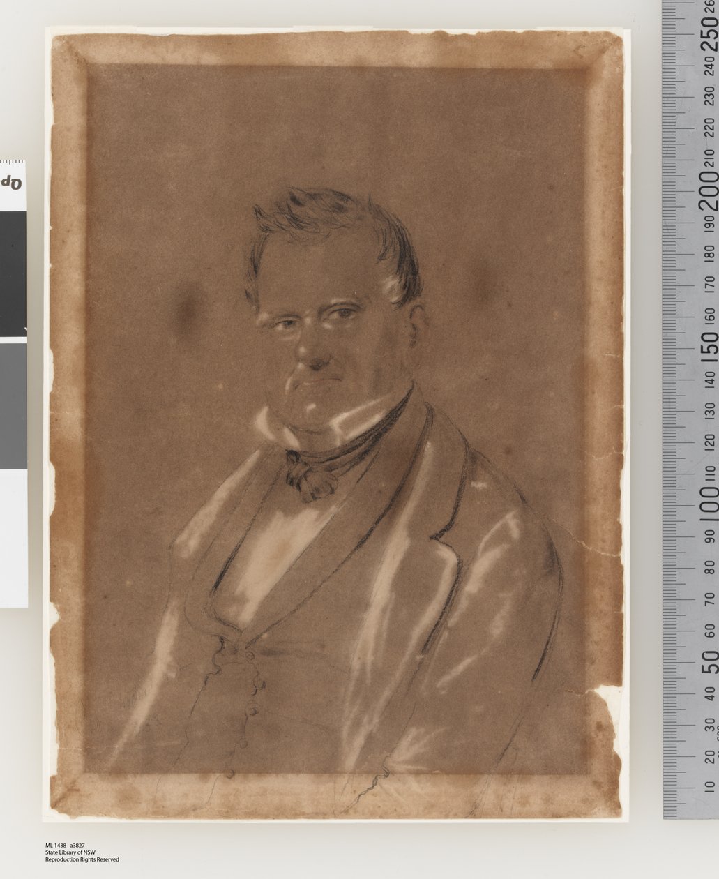 Portrett av Joseph Raphael, ca. 1852 av Charles Rodius