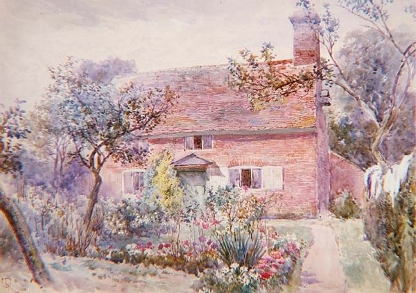 En hyttehage av Charles Rowbotham