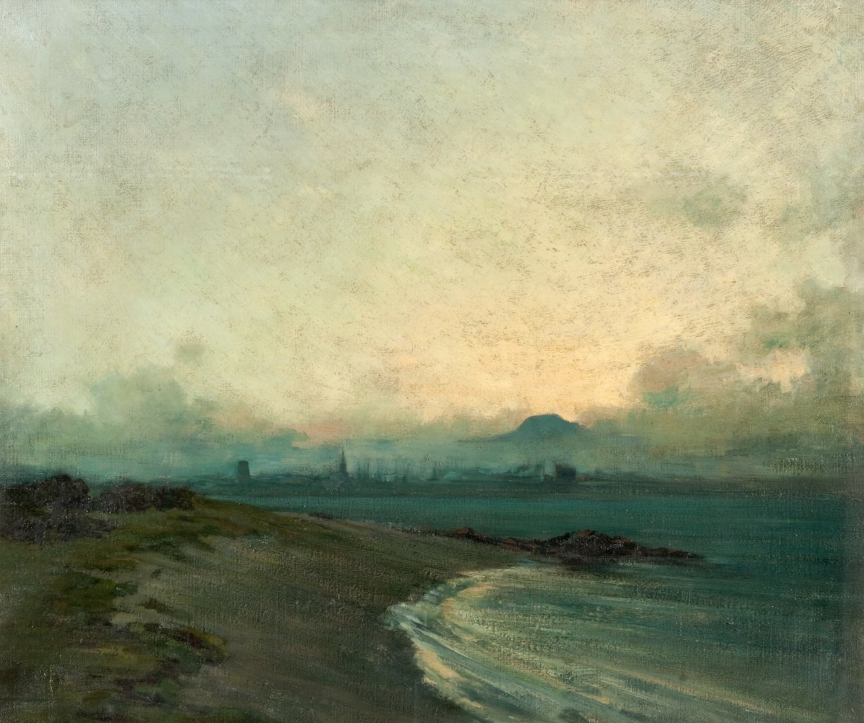 Dundee fra Tayport av Charles S. Mills