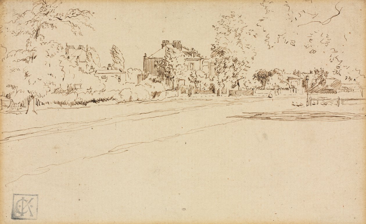 Hus i Hammersmith av Charles Samuel Keene