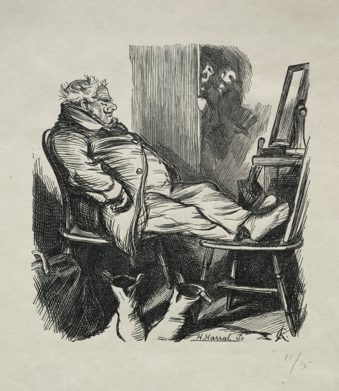How I Lost My Whiskers, 1866. av Charles Samuel Keene