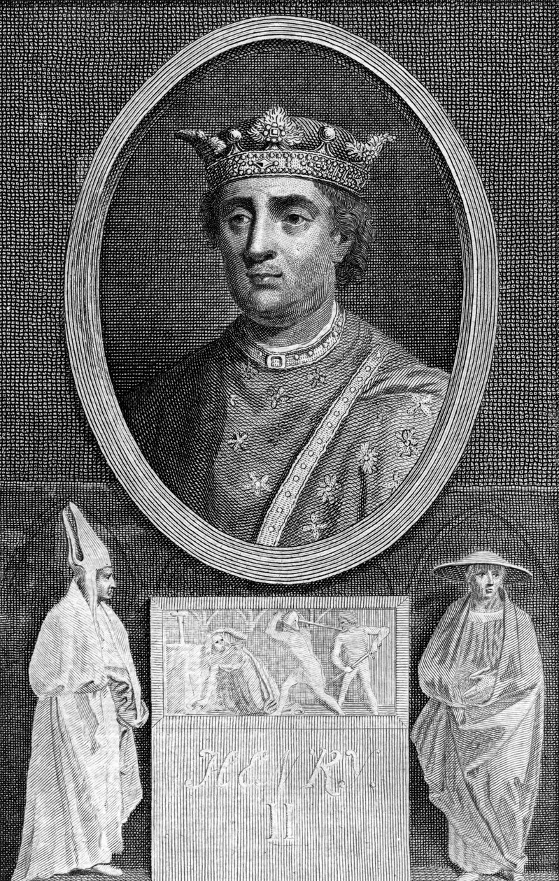 Henry II, konge av England, 1788. av Charles Sherwin