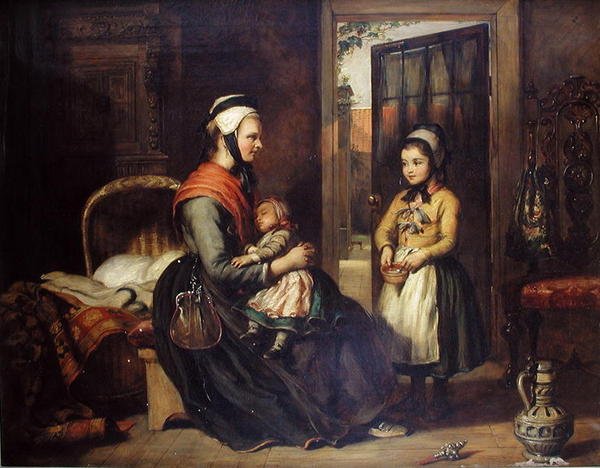 En nederlandsk familie av Charles Sims