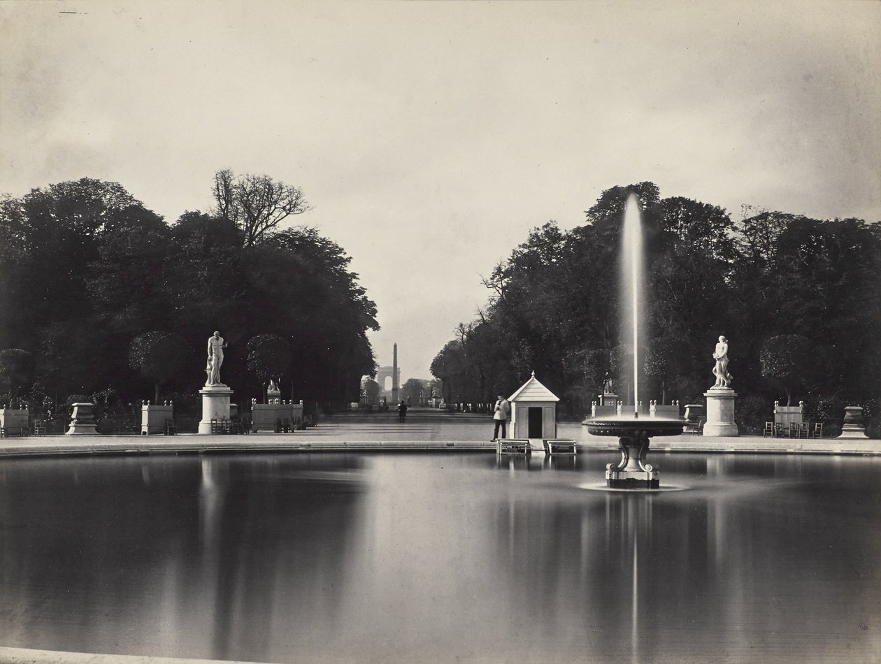 Tuileries Garden, Paris av Charles Soulier