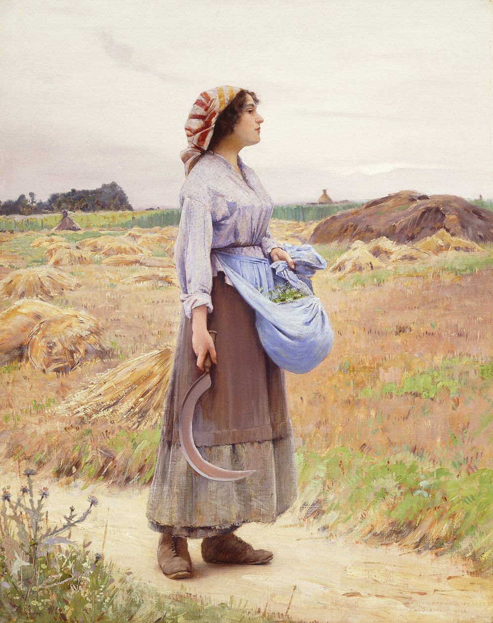 Friske innsamlinger, av Charles Sprague Pearce