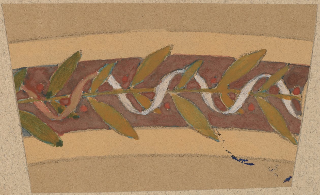 Studie for et grensedesign av Charles Sprague Pearce