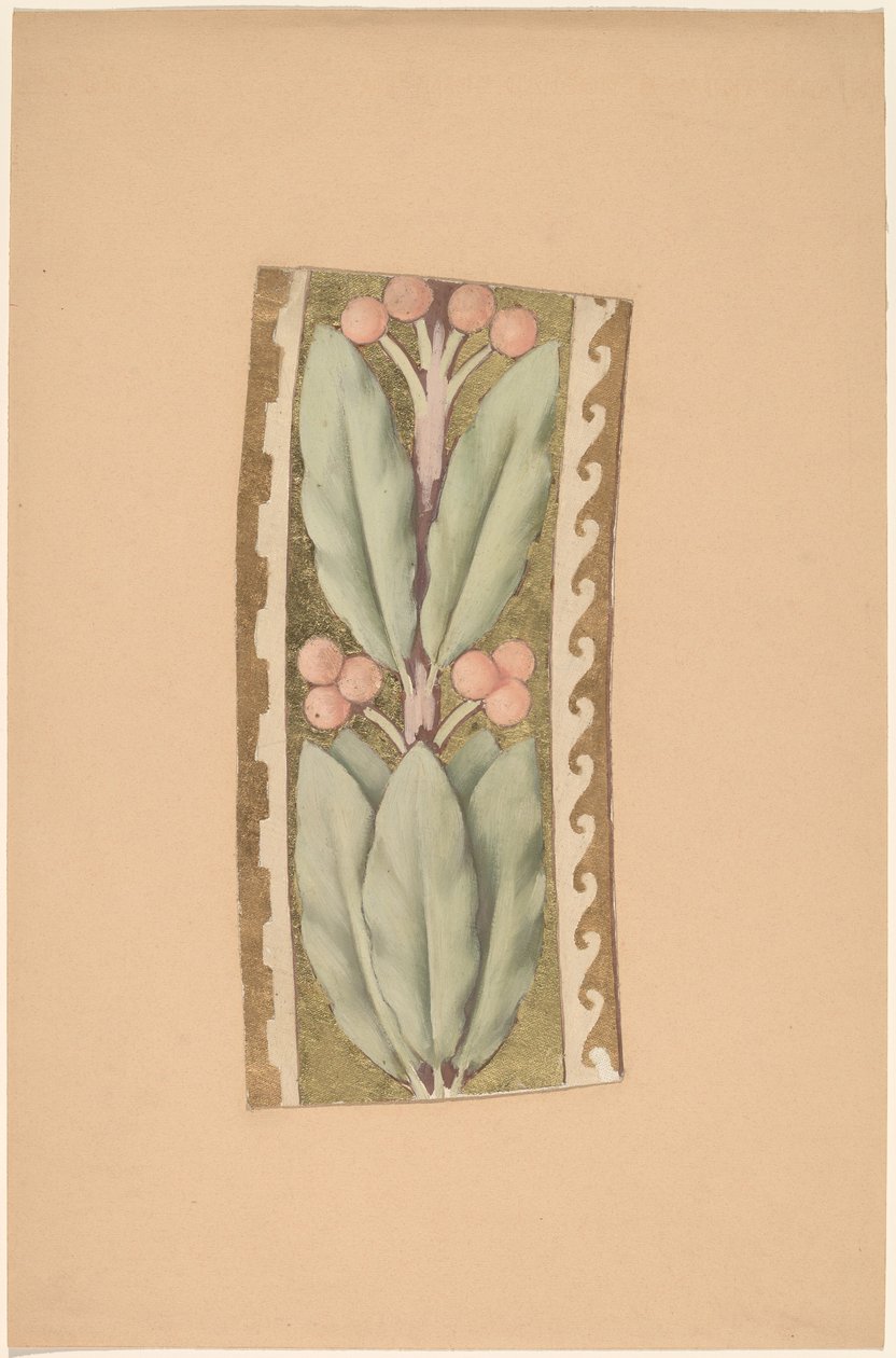 Studie for et grensedesign av Charles Sprague Pearce