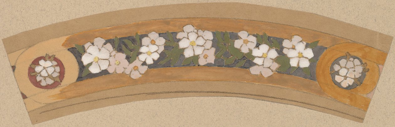 Studie for et grensedesign av Charles Sprague Pearce