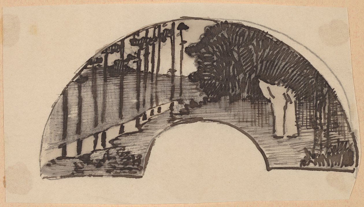 Studer for en buegang av Charles Sprague Pearce
