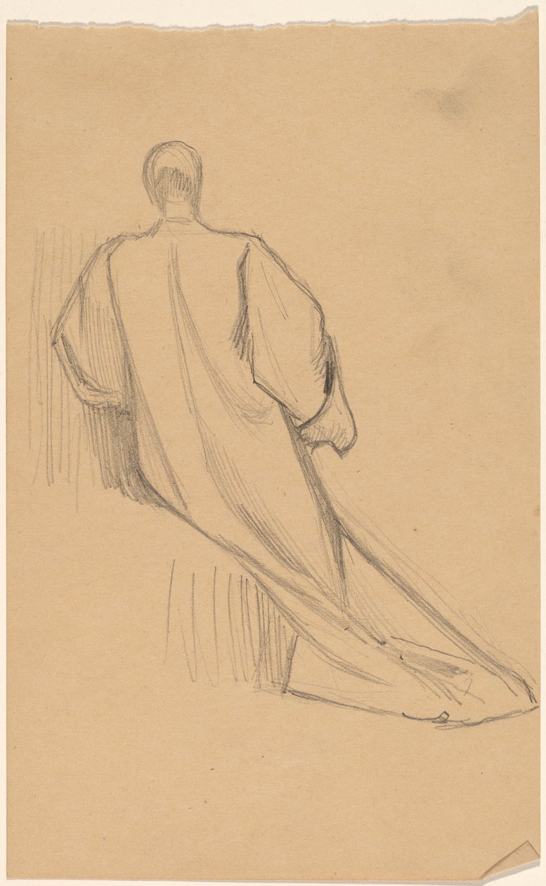 Studie av en figur bakfra av Charles Sprague Pearce
