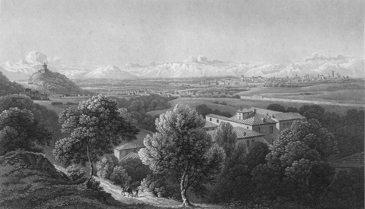Torino, 1818 av Charles Theodosius Heath