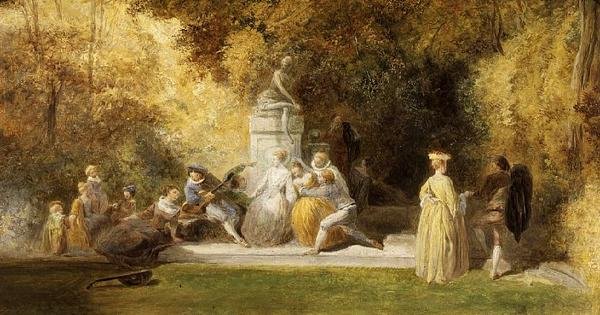Fete Champetre av Charles Thomas Bale