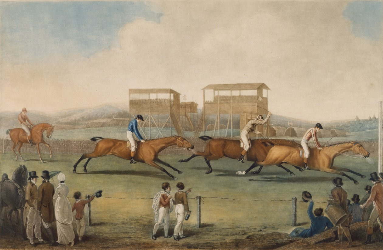 A Pair: Coming In, London, 20. januar 1803 (akvatint) av Charles Turner