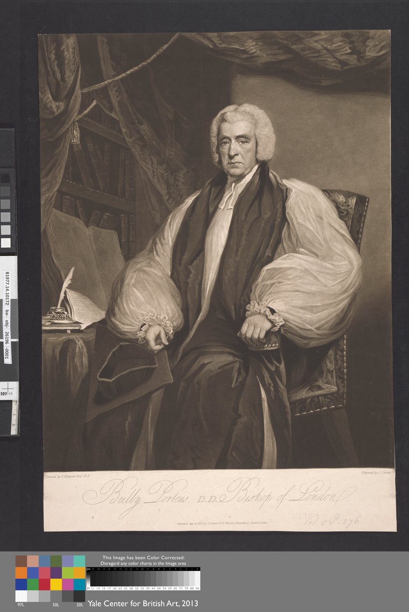 Beilby Porteus, biskop av London av Charles Turner
