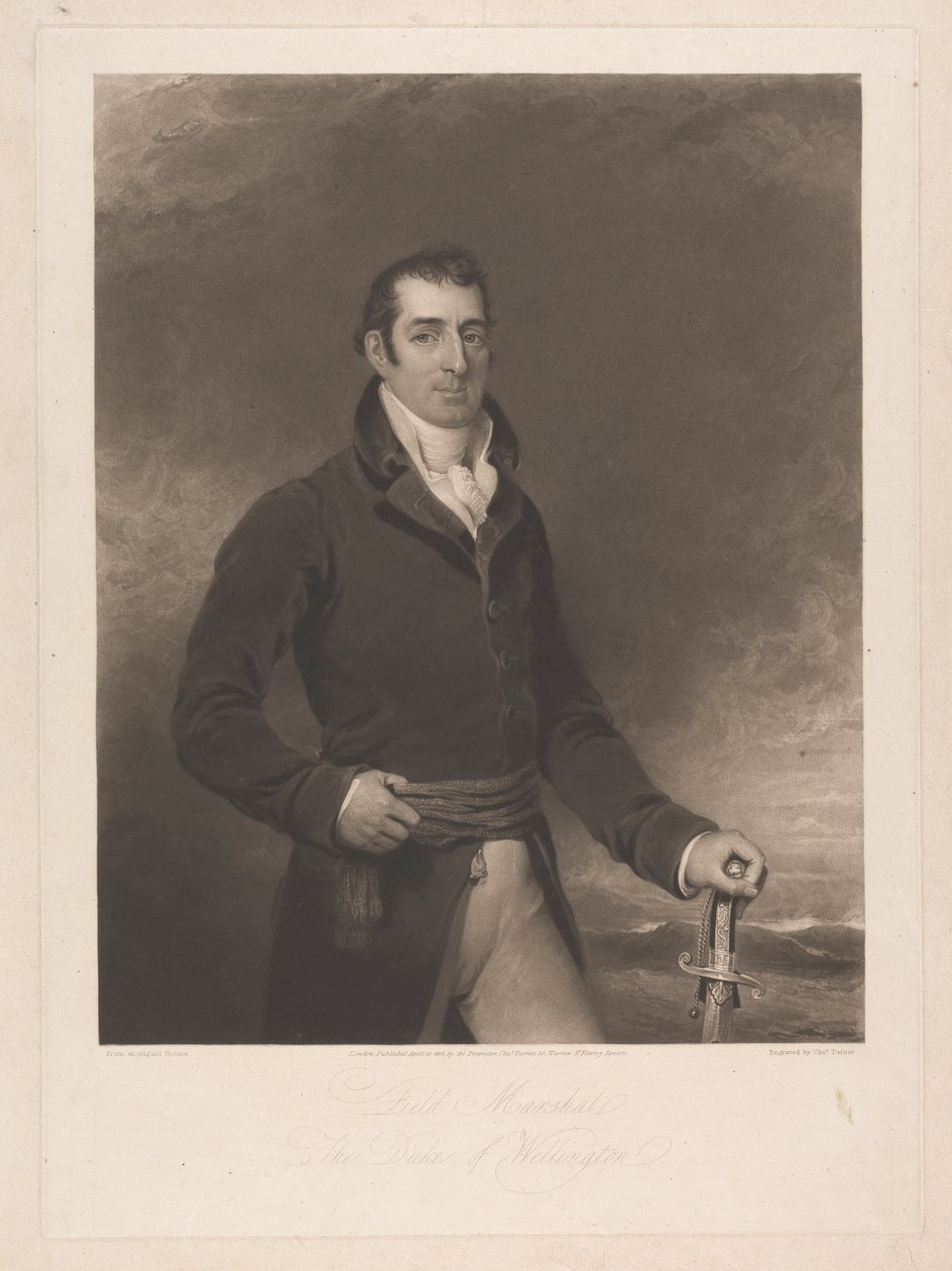 Feltmarskalk, hertugen av Wellington av Charles Turner