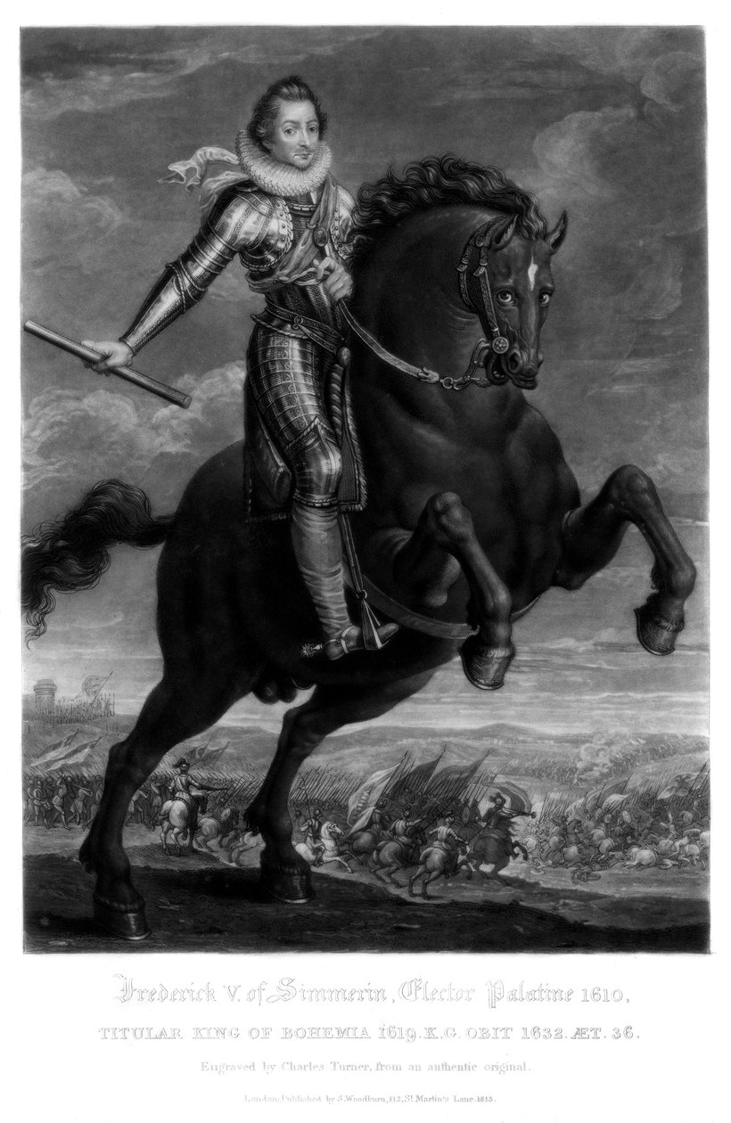 Frederick V, kurfyrst Palantin, 1816. av Charles Turner