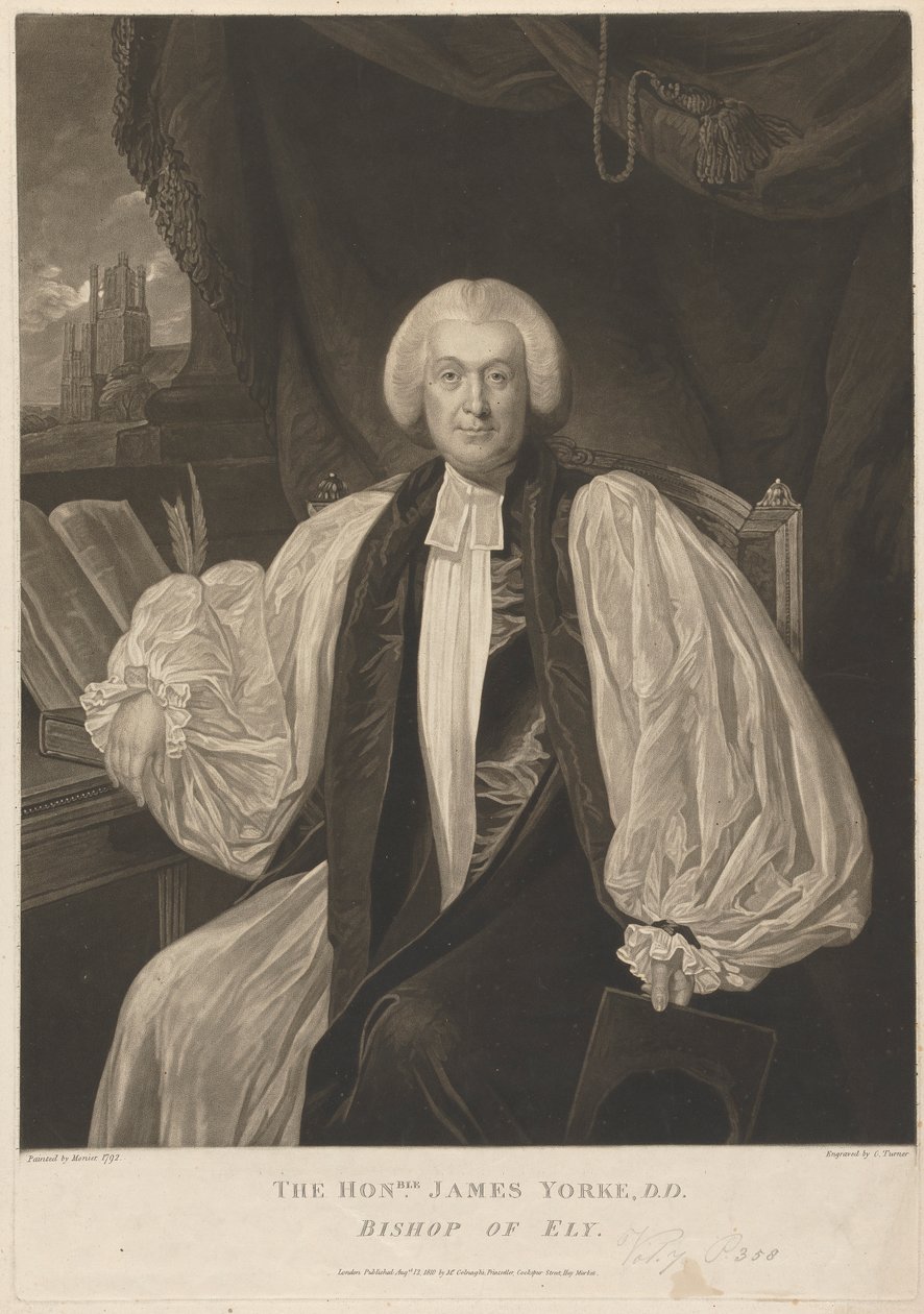 Hon. James Yorke, biskop av Ely av Charles Turner