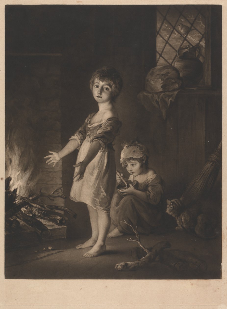 Interiøret i en hytte av Charles Turner