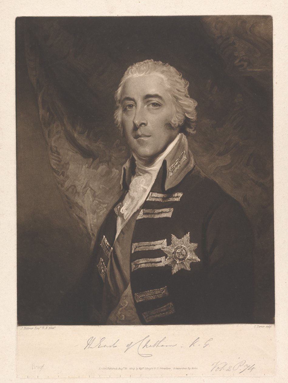 John Pitt, 2. jarl av Chatham av Charles Turner