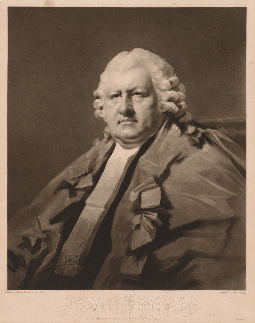 Lord Newton av Charles Turner