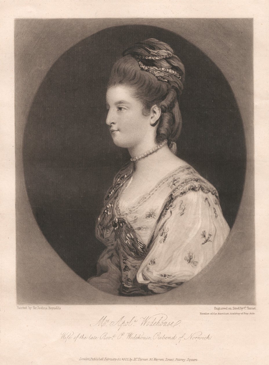 Fru Apollonia Wodehouse av Charles Turner
