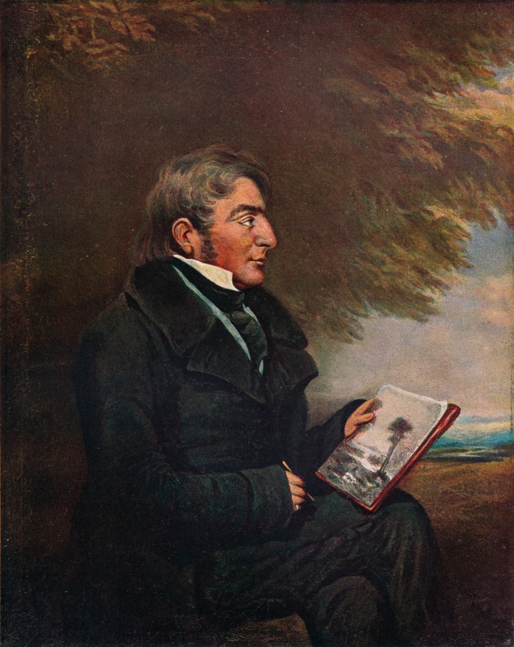 Portrett av JMW Turner, c1841 1904 av Charles Turner