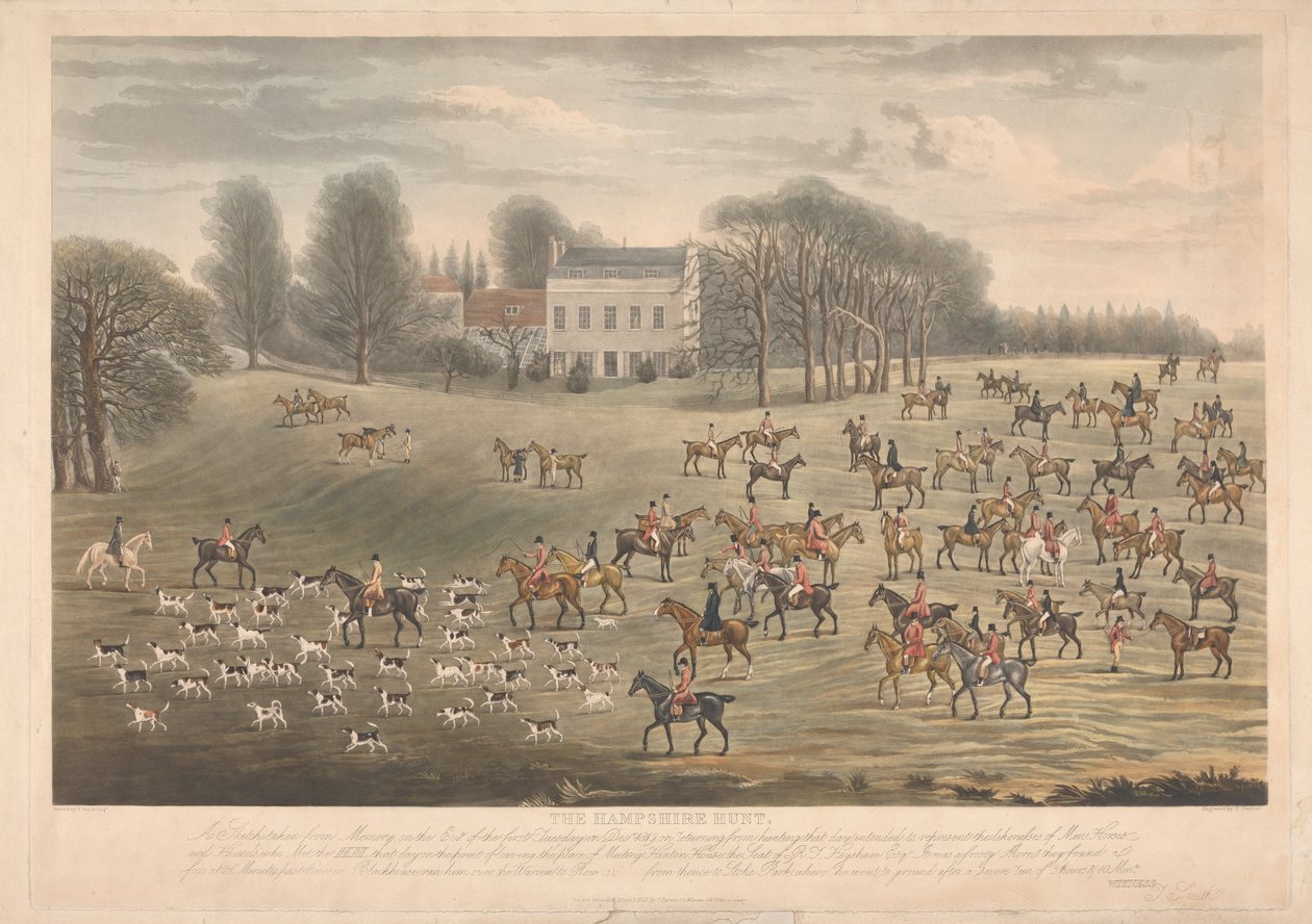 Hampshire-jakten av Charles Turner