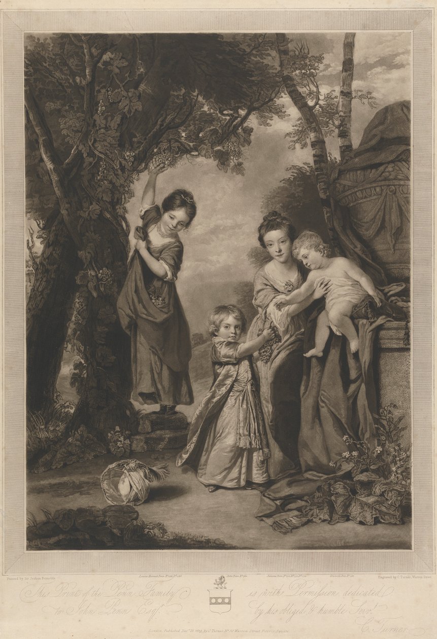 Penn-familien av Charles Turner