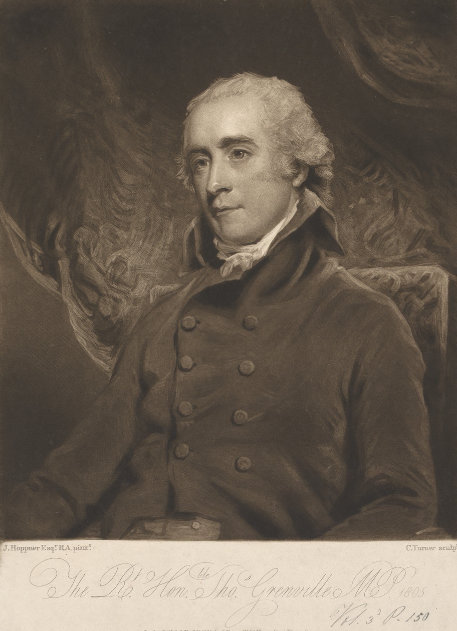 Den ærverdige Thomas Grenville av Charles Turner