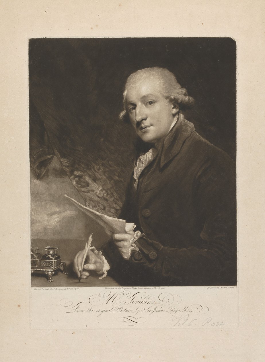 Thomas Tomkins av Charles Turner