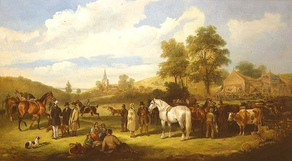 En Country Fair av Charles Waller Shayer