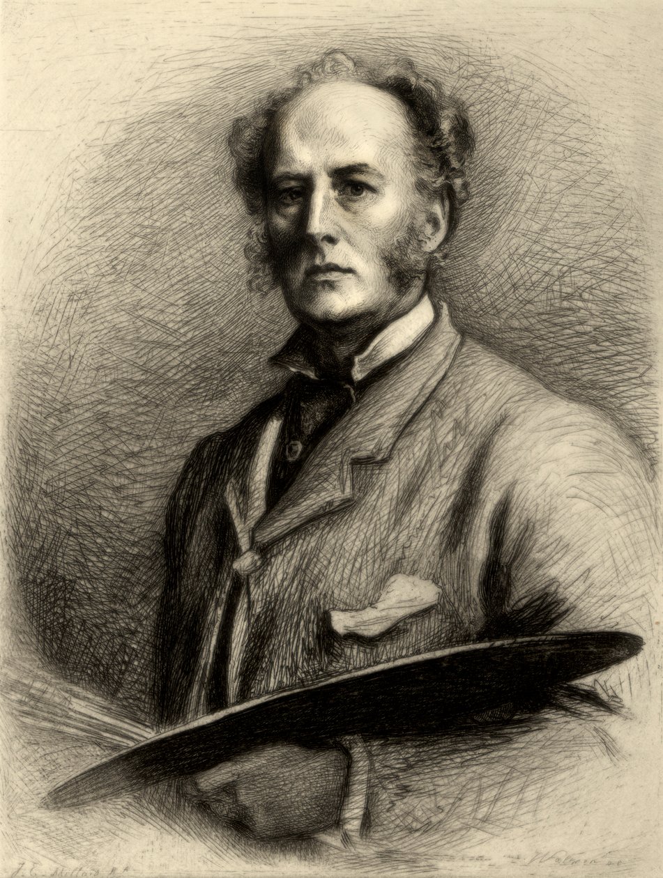 John Everett Millais , britisk kunstner, c1880-1882. av Charles Waltner